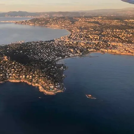 De Charme, 2p, Terrasse, Vue Mer, Clim, Garage Juan-les-Pins