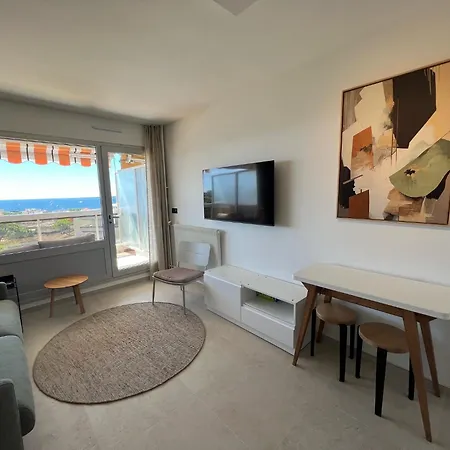 De Charme, 2p, Terrasse, Vue Mer, Clim, Garage Apartment